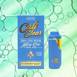 Blueberry Blast Cali Clear Cart