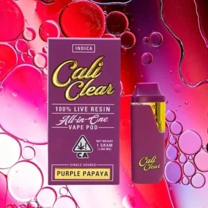 Purple Papaya Cali Clear Cart
