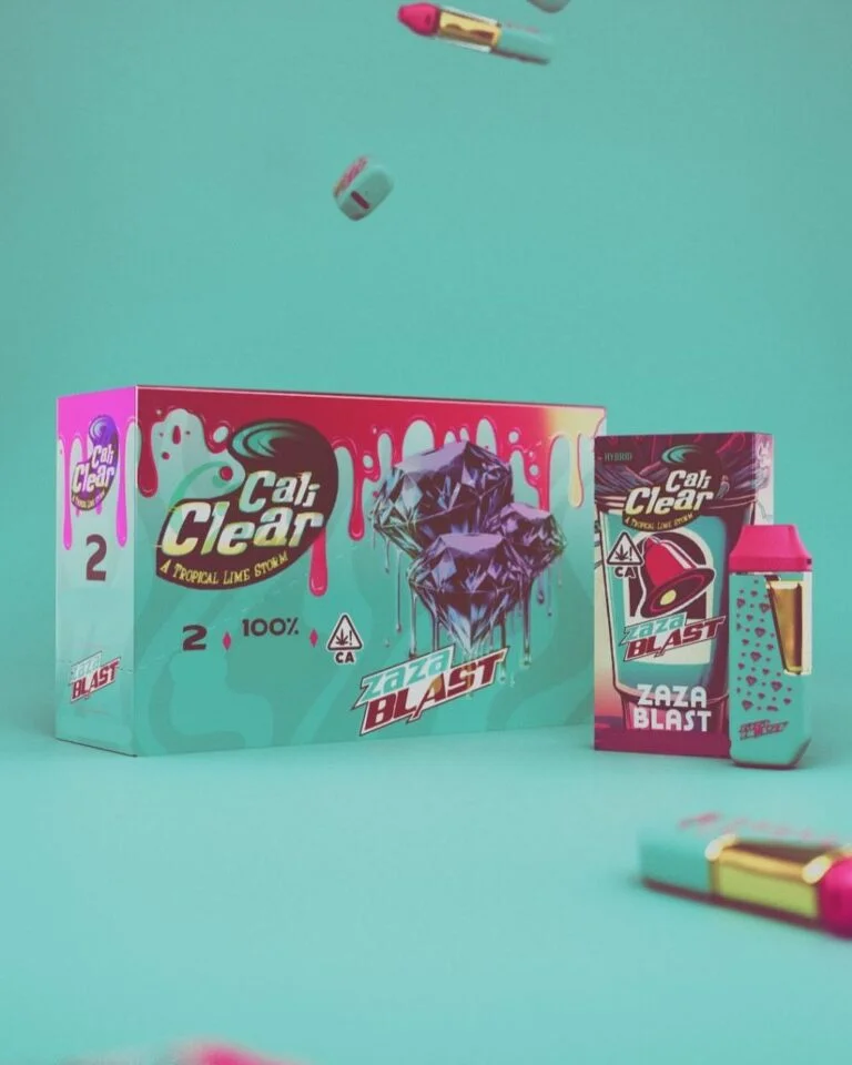 Cali Clear Zaza Blast 2G Disposable